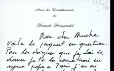 Franck fernandel carte d'occasion  Sète