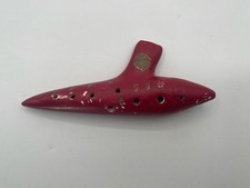 Vintage R. Teschner Argila Antiga Ocarina Vermelha comprar usado  Enviando para Brazil