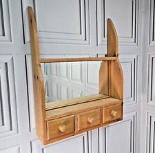 Vintage pine mirror for sale  SPILSBY