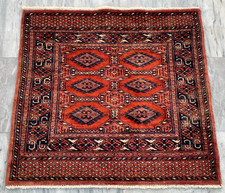 Tapete colorido afegão vintage 2x2 pés feito à mão tapete de porta oriental tradicional comprar usado  Enviando para Brazil
