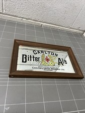 ESPELHO DE BAR VINTAGE CUB CARLTON UNITED BREWERY BITTER ALE BEER BAR MANCAVE CAFÉ comprar usado  Enviando para Brazil