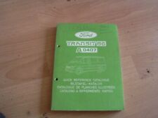 Ford parts catalogue for sale  CHICHESTER