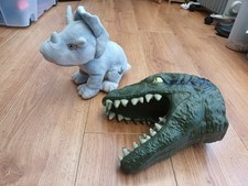 Jurassic triceratops plush for sale  YEOVIL