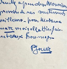 Two letters paul d'occasion  Expédié en Belgium