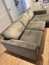 Grey seater corner for sale  BOLTON