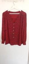 Chemise viscose rouge d'occasion  Nice-