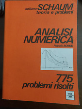 Schaum analisi numerica usato  Genova