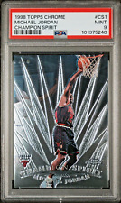 1998 Topps Chrome Champion Spirit CS1 Michael Jordan PSA 9 Inserções Chicago Bulls comprar usado  Enviando para Brazil