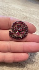Brosche antik granat gebraucht kaufen  Minden