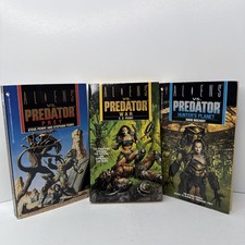 Aliens Vs Predator War S.D. Perry First Print  Paperback Lot 3 -War Prey Hunter comprar usado  Enviando para Brazil