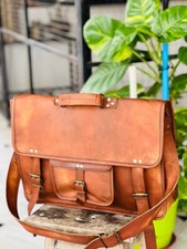 Village leather messenger for sale  USA