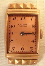 Antique kelton wristwatch for sale  Durand