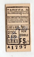 Biglietto ticket edmonson usato  Merate
