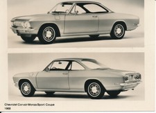 Photo de Presse Muscle Car - CHEVROLET Corvair Monza Sport 1968 - Auto 51 comprar usado  Enviando para Brazil