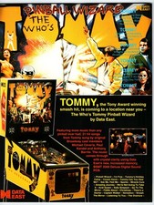 Pinball wizard tommy for sale  Collingswood