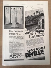 Publicité 1930 miroir d'occasion  Bordeaux-