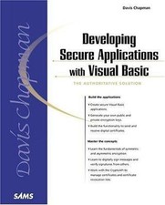 Developing Secure Applications with Visual Basic - Paperback comprar usado  Enviando para Brazil