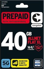 Congstar allnet startguthaben gebraucht kaufen  Greifswald-Eldena