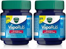 Usado, 2X Vicks Vaporub Vaporizador Taponada Nariz Tos Frío Congestión Nasal Dolor 50g comprar usado  Enviando para Brazil