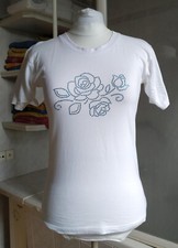 Shirt unikat weiß gebraucht kaufen  Hof