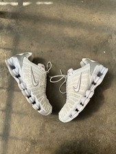 Tênis Nike Shox TL branco metálico prata cinza masculino tamanho 12 comprar usado  Enviando para Brazil
