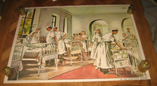 Ancienne affiche scolaire d'occasion  Neuville-aux-Bois