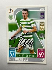 Autografo david turnbull usato  Guidonia Montecelio