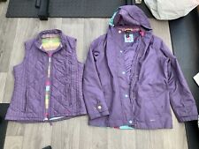 Joules dakota aubergine for sale  BARNSTAPLE