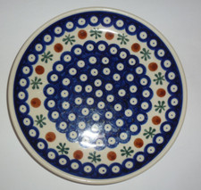 Placa de cerâmica polonesa Boleslawiec 7 1/2 polegadas comprar usado  Enviando para Brazil