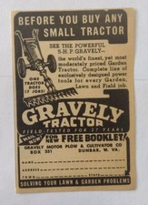 1949 gravely tractor for sale  Elmer