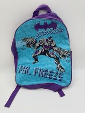 Mochila escolar vintage retrô Batman Mr Freeze 🦇 🥶, usado comprar usado  Enviando para Brazil