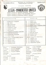 Football 1990 legia for sale  PAIGNTON