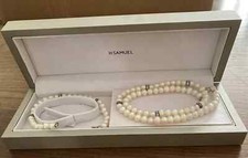 Samuel pearl jewellery for sale  WESTBURY