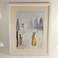 Framed watercolour painting for sale  NORWICH