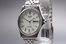 [QUASE PERFEITO] SEIKO Chronos 7433-7010 WJP010 prata dia/data Qz do Japão A245 comprar usado  Enviando para Brazil