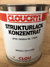 Clou strukturlack konzentrat gebraucht kaufen  Ensdorf