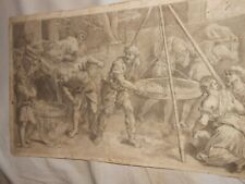 Raro disegno ritrovamento usato  Napoli