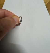 Diamonique silver plain for sale  HAMILTON