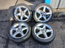 17 4 stud alloy wheels for sale  CHESTERFIELD