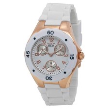 Invicta Angel relógio feminino multifuncional mostrador branco silicone 18798 comprar usado  Enviando para Brazil