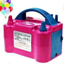Bomba infladora de balão de ar elétrico bico duplo para fácil decoração de festa, nova comprar usado Bomba infladora de balão de ar elétrico bico duplo para fácil decoração de festa, nova comprar usado  Enviando para Brazil