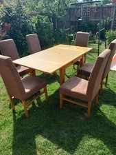 Extendable oak dining for sale  PRESTON