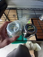 Tampa central de roda personalizada Mangels Aftermarket preta prata CONJUNTO DE 2 VEJA FOTOS  comprar usado  Enviando para Brazil