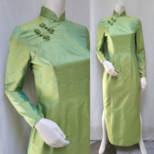 Vintage green silk for sale  Saint Charles