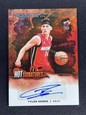 2024-25 Panini NBA Hoops Basquete Tyler Herro Assinaturas Quentes Auto Heat #HS-HRO comprar usado  Enviando para Brazil