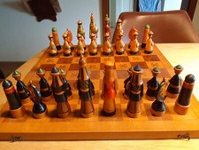 Schachspiel antik holz gebraucht kaufen  Hattingen