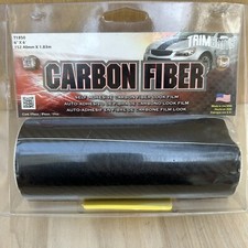 Filme adesivo de fibra de carbono Trimbrite T1850 NOVO 6' X 6", preto, usado comprar usado  Enviando para Brazil