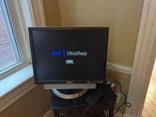 Dell Ultrasharp 2001FP LCD 20" monitor retrô DVI VGA S Vid com cabo, barra de som, usado comprar usado  Enviando para Brazil