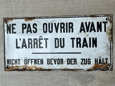 Plaque émaillée allemande d'occasion  France