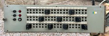 Vintage Siemens studyjny panel crossowy 19" do zbalansowanych sygnałów z początku lat 60-tych na sprzedaż  PL